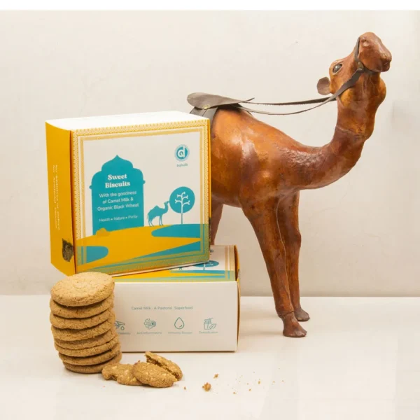 Camel Milk Cookies (Sweet) 200 Gms - Image 3